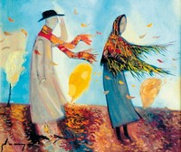 «Осенний ветер», х.м., 116х97, 2001