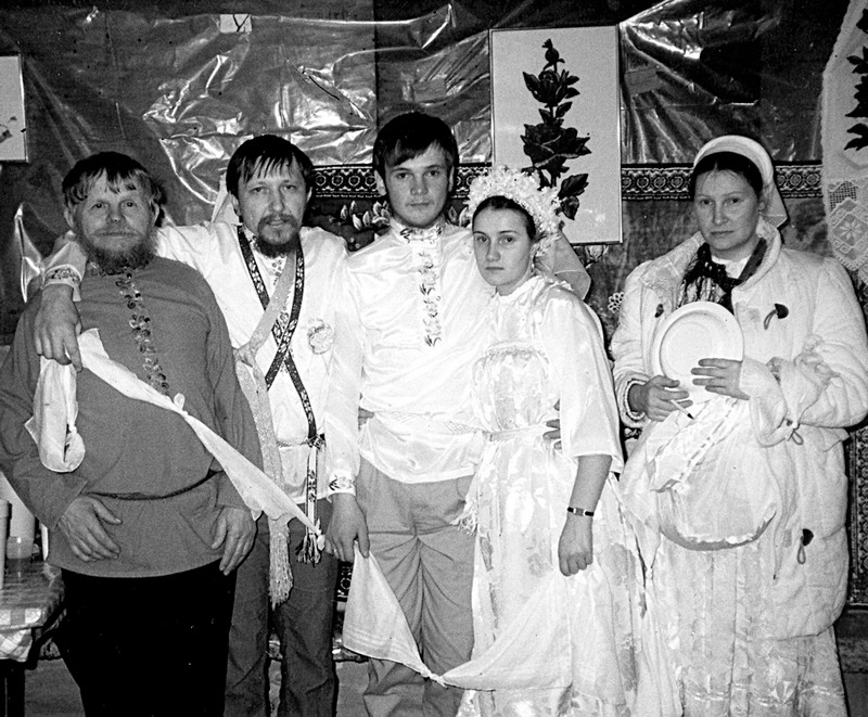 Свадьба. п. Березовый, Хабаровский край. 1990-е
