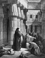 Фараон изгоняет Моисея из Египта