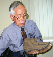 Знак из прошлого: ботинок японского военнопленного