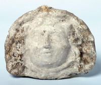 Голова Медузы. Прилеп на саркофаг. Боспор.  I– II века. Гипс