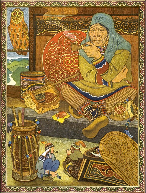 Иллюстрация к книге «Амурские сказки»