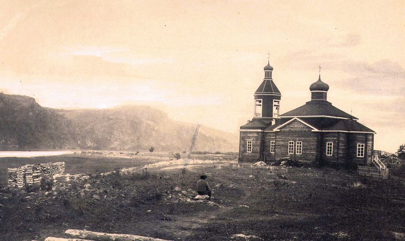 Церковь станицы Кумарской. Фото В.В. Ланина. Конец 1850-х