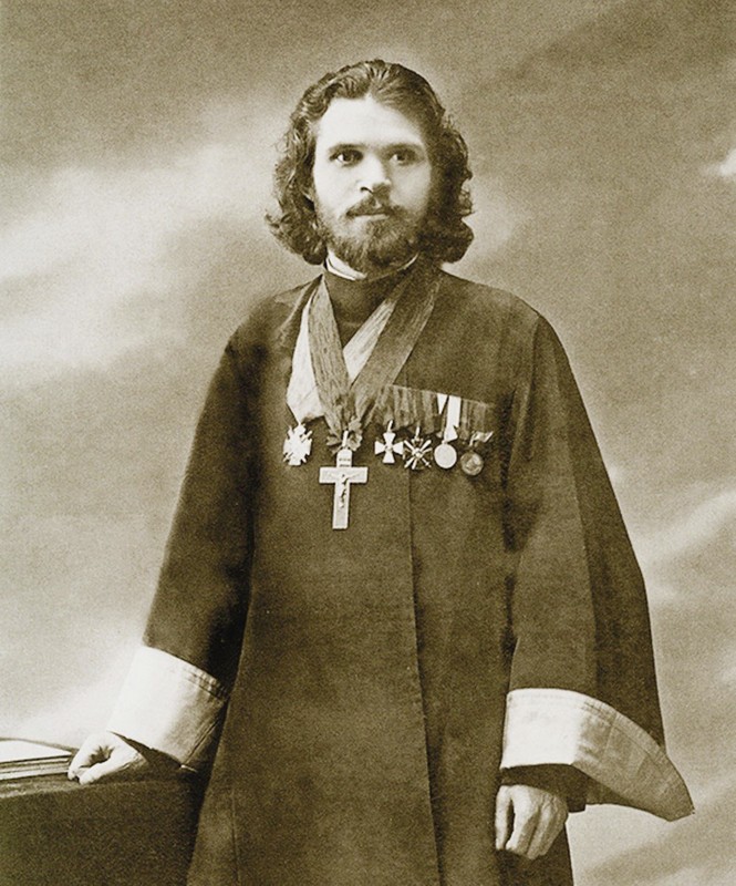 Отец Стефан Щербаковский, священник 11-го Восточно-Сибирского стрелкового полка