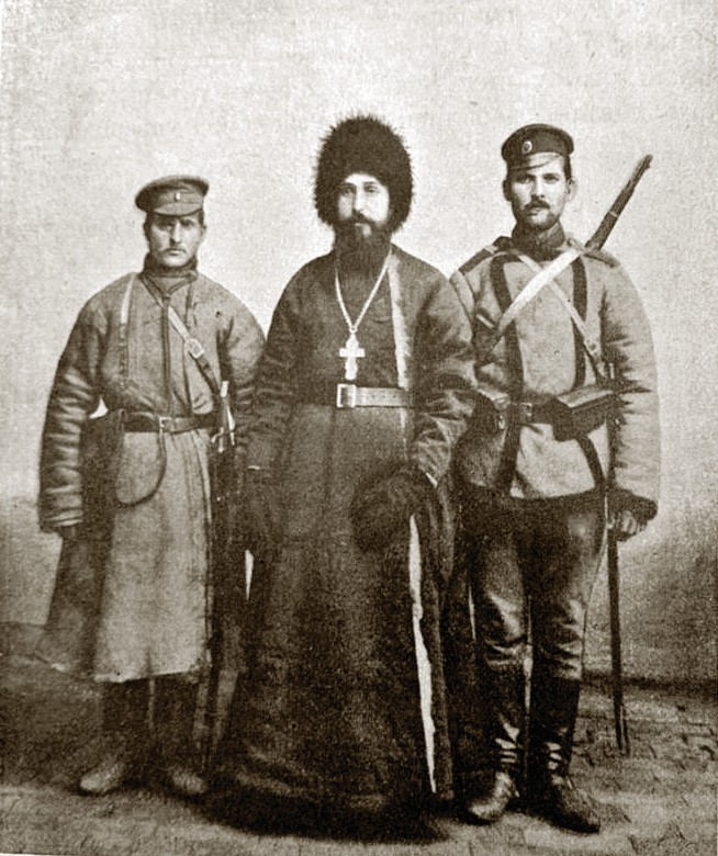 Отец Митрофан Сребрянский, 51-й Черниговский драгунский полк. Ноябрь 1904