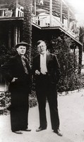 Богданов Евгений Ильич (справа). Сочи. 1937 г.