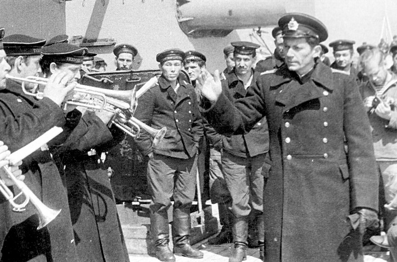 Борис Бабенко во время военной переподготовки