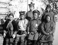 Аборигены севера Сахалина, надзиратели тюрьмы п. Александровского