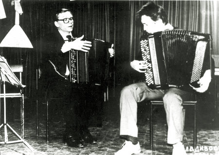 Урок Виктора Никиточкина во Владивостокском музыкальном училище. 1960-е