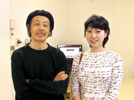 Директор Музея айнской культуры в п. Шираой о. Хоккайдо Ицуки Накамура и его заместитель Мицуэ Кида