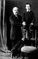 Г.И. Невельской с сыном Николаем (Италия, 1872–1873)