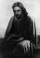 Христос в пустыне. 1867. Первоночальный вариант картины