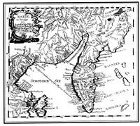 Карта Камчатки