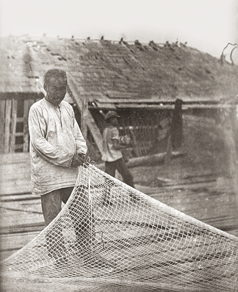 Старый рыбак-нанаец. 1930-е гг. Фотография