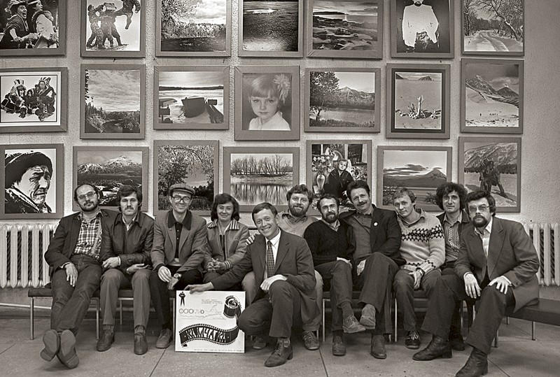 Первая клубная фотовыставка, июнь 1984 г. Фото А. Терещенко
