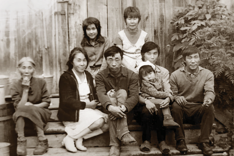 Нивхи, жители села Тахта.  1950-е